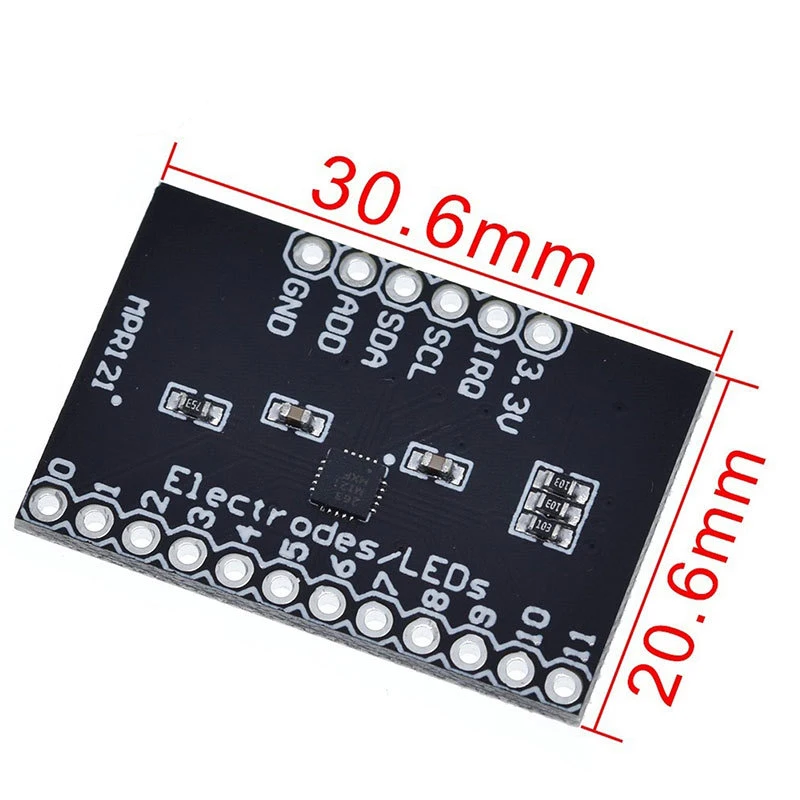 2~200Pcs MPR121-Breakout-v12 Proximity Capacitive Touch Sensor Controller Keyboard Development Board