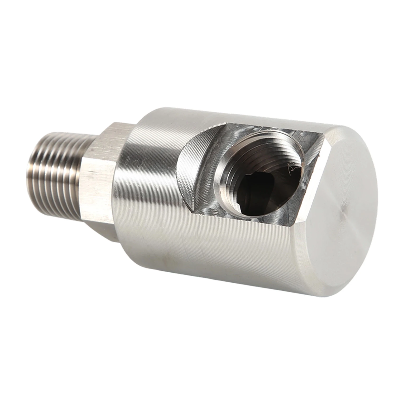 A23T 1/2 Inch Heavy Duty Hose Reel Swivel Super Swivel Fitting for Garden Hose Reel Component 5000 PSI Stainless Steel