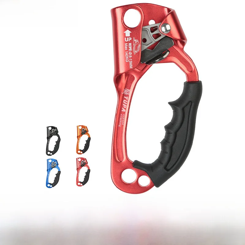 Ascendali per mano destra scalatore per corda a mano caverne scalatore per alpinismo all'aperto SRT attrezzatura per arrampicata su roccia forniture per arrampicata