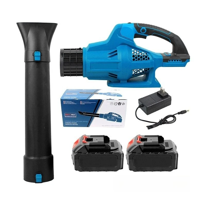 

Аккумуляторная бесщеточная воздуходувка с литиевой батареей, высокомощная, для удаления пыли, выдувания воздуха, уборки листьев и снега
