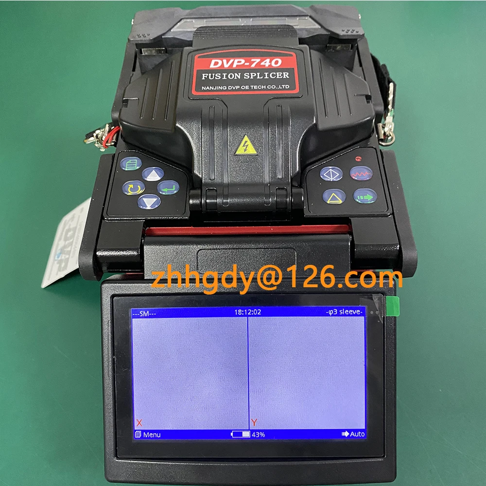 

Original Fiber Fusion Splicer DVP-740 High Precision Welding Machine Multilanguage FTTH FTTH Fiber Optic Splicing Machine