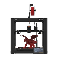 TRONXY VEHO 4 FDM 3D Printer Large Build Size 400x400x400mm 3d Printer diy Kit 600mm/s Fast Speed Full-set Printer impresora 3d