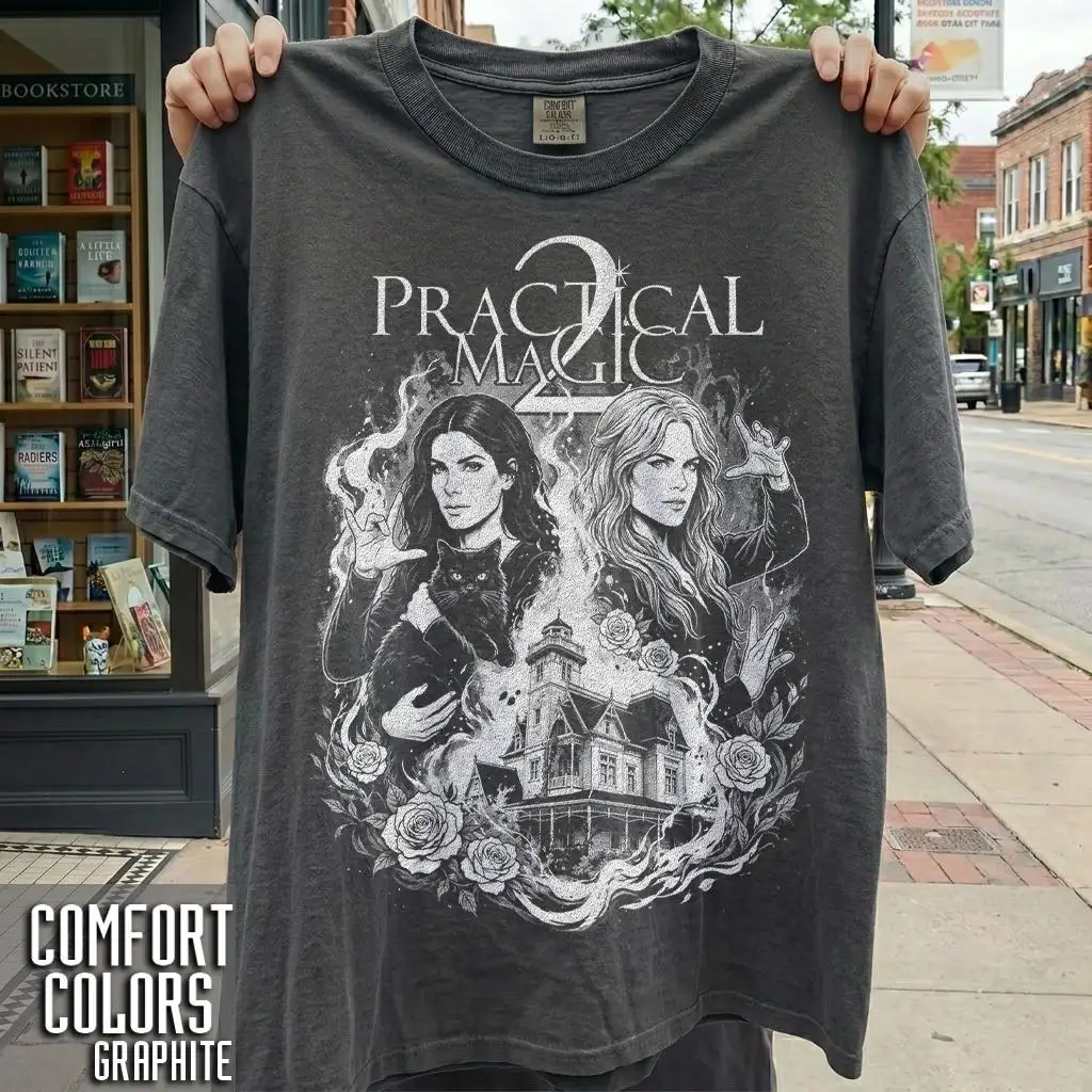 Practical Magic 2 Shirt, Owens Sisters T-Shirt, Hexen-Halloween-T-Shirt, Gruseliges Geschenk – Detail 4