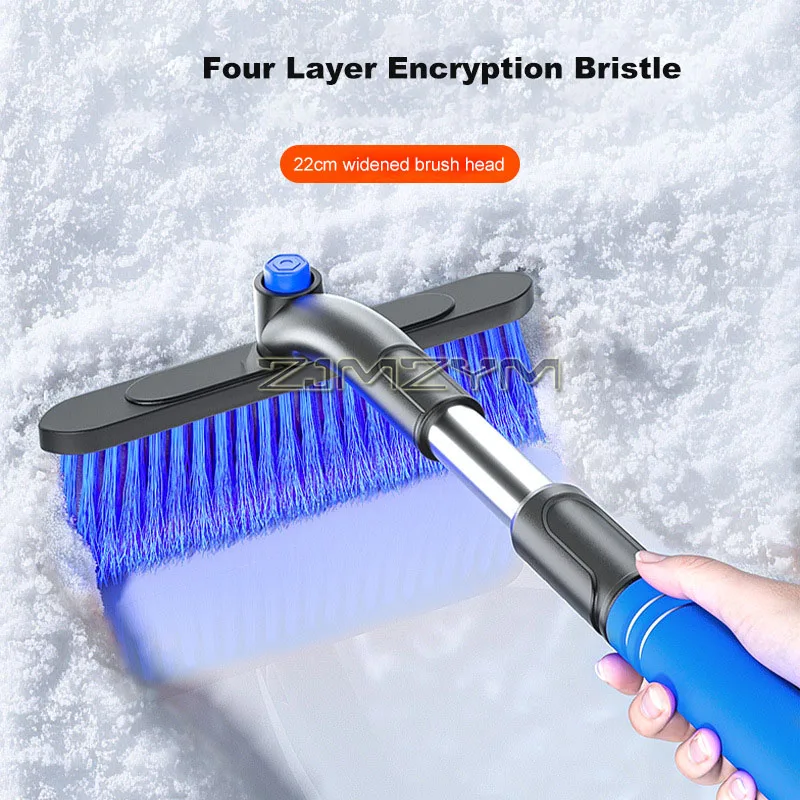 

Car Snow Shovel Extendable Ice Scraper Snow Brush Detachable Windshield Snow Remove Broom Winter Auto Cleaner Tool Accessories