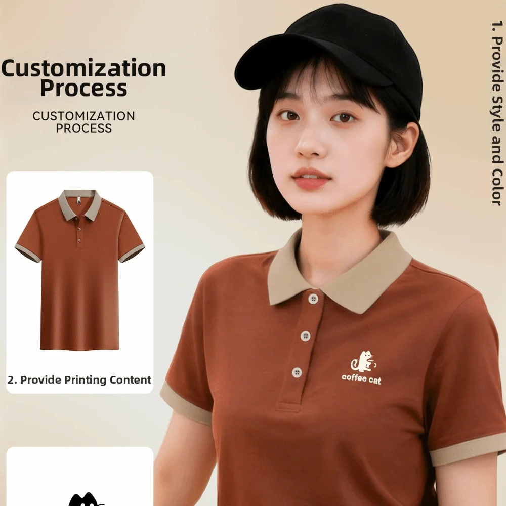Cotton Fabric Summer Short Sleeve Tee Wrinkle Resistant Fabric Short Sleeves Men's Overalls Uniform Breathable Material