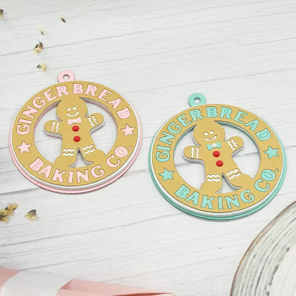 KLJUYP przywieszka do pieczenia wykrojniki do metalu szablony dla DIY Scrapbooking/album dekoracyjne tłoczenie DIY karty papierowe
