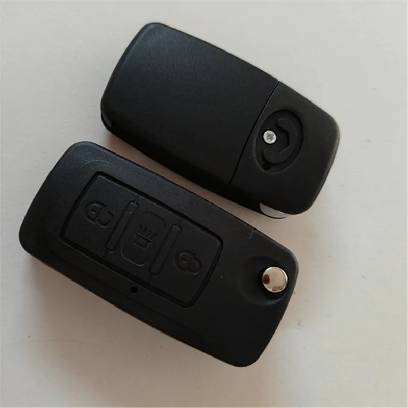 

3 шт., 3 кнопки, складной чехол для автомобильного ключа для Great Wall C50 Haval H6 Hover H6, 3 кнопки, чехол для дистанционного ключа автомобиля