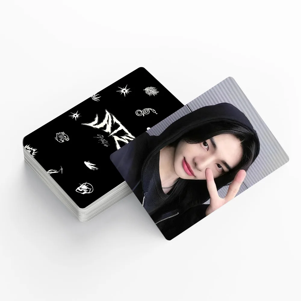 55PCS KPOP BangChan SeungMin Mini Album ATE Postcards I.N FELIX ChangBin HAN LeeKnow HyunJin Boxed Photocards Fans Collection image 5