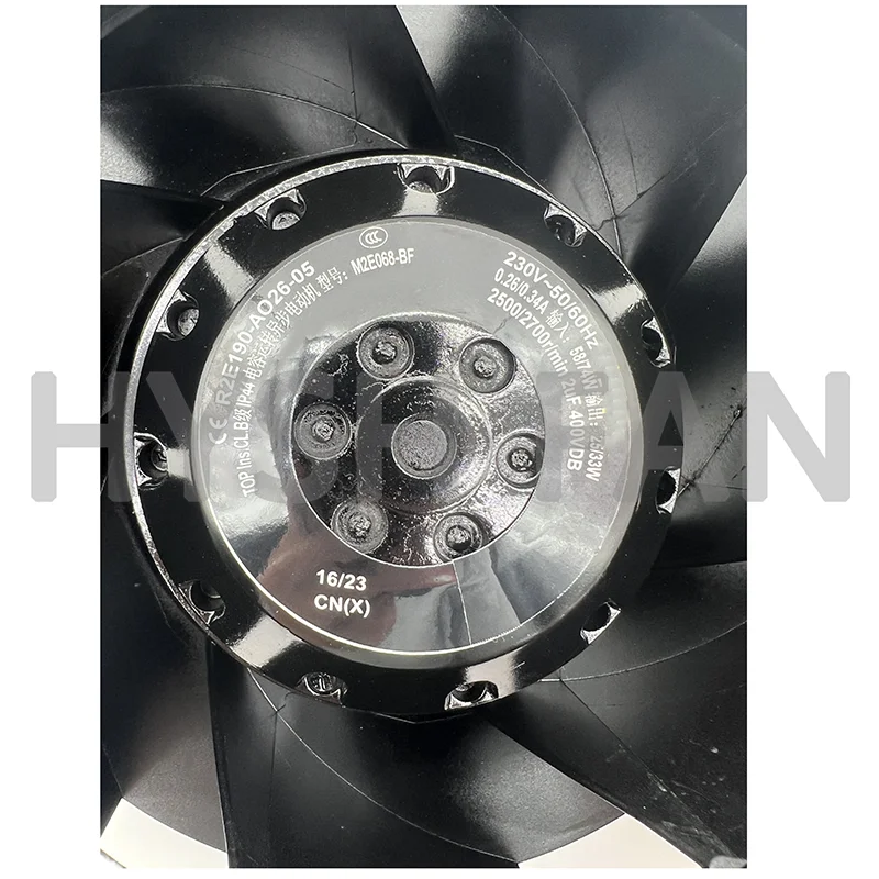 Originele R2E190-AO26-05 230V 0.26a M2E068-BF Turbinefan