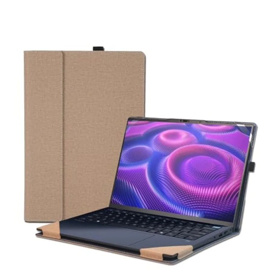 

Чехол для ноутбука HP OmniBook X/Ultra/5 Flip 14 дюймов и для 14-дюймового ZBook Ultra G1a [Проверьте модель] Защитный чехол из искусственной кожи
