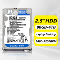 80GB 160GB 250GB 320GB 500GB 750GB Internal Hard Disk Drive SATA2 5400RPM-7200RPM Laptop Desktop 2.5 HDD 1TB 2TB 4TB PS4 X-Box