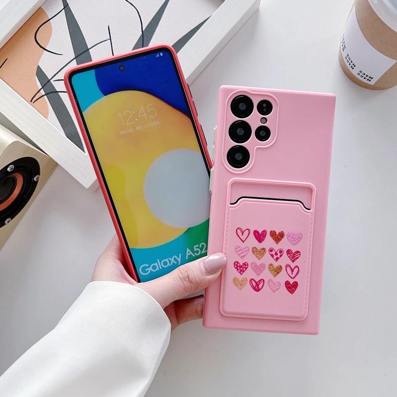 Xiaomi用カードホルダー付き漫画電話ケース,x3,nfc,x3,pro,x4,m4,prof3,x2,m5,x3,x4,gt,poko,x3pro,g,5g