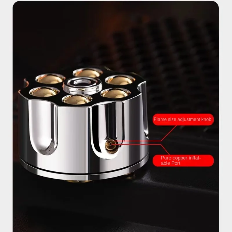 New Strange Creative Casino Chips Metal Lighter Gas Personality Butane Torch Lighter Oil Smoking Portable Mini Fun Gadgets