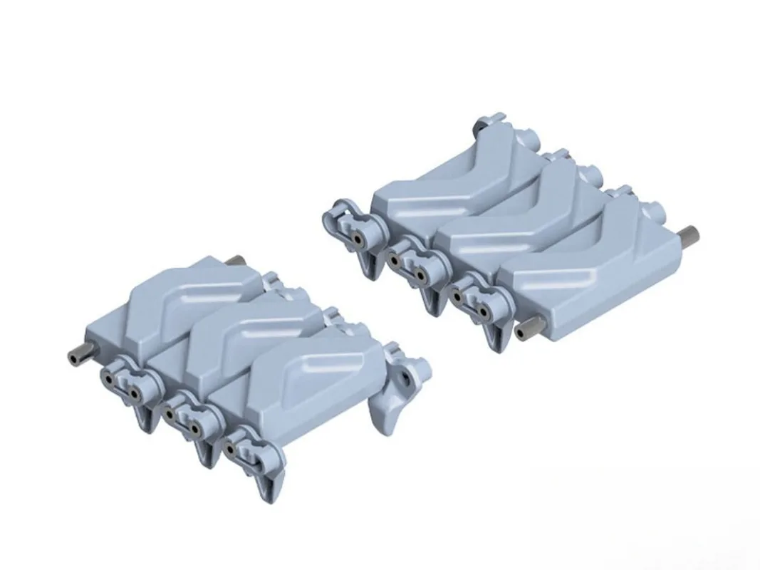 ET model 1/35 US ARMY M4 Sherman T48 Workable Track(3D Printed)
