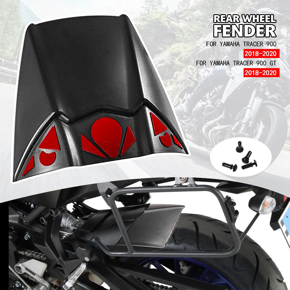 

For Yamaha Tracer 900 Tracer900 GT 2018 - 2020 Motorcycle Rear Fender Mudguard Extender Hugger Extension Rear Wheel Cover