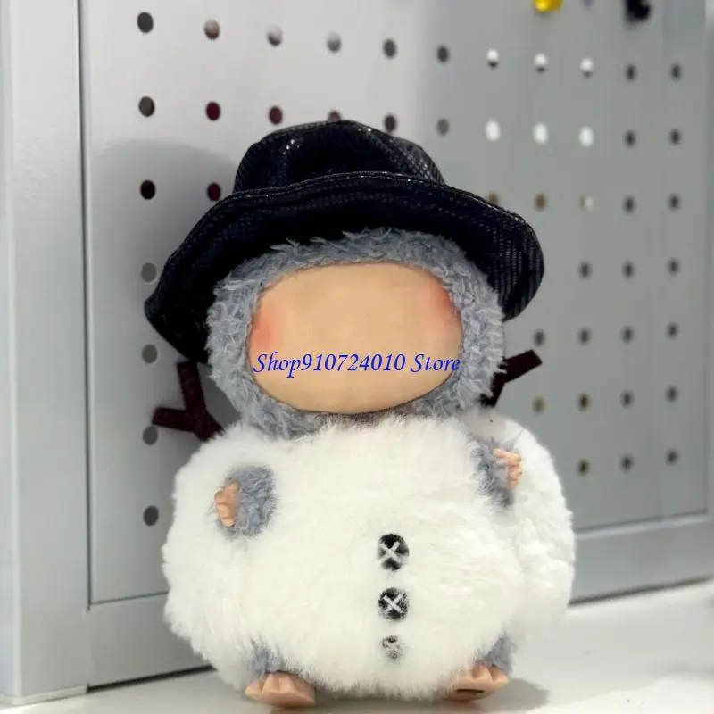 77HD الموسمية دمية زي ل 15 سنتيمتر أنيمي الشكل دمية أفخم عيد الميلاد ثلج الزي أنيمي دمية خلع الملابس الديكور #2