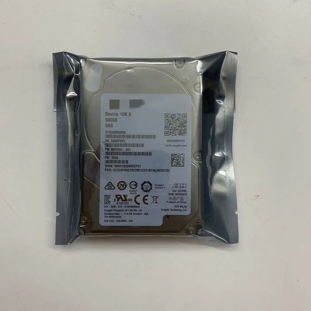 

FOR Seagate Savvio ST900MM0006 10K.6 900GB 2.5'' SAS Hard Drive 100% Generic