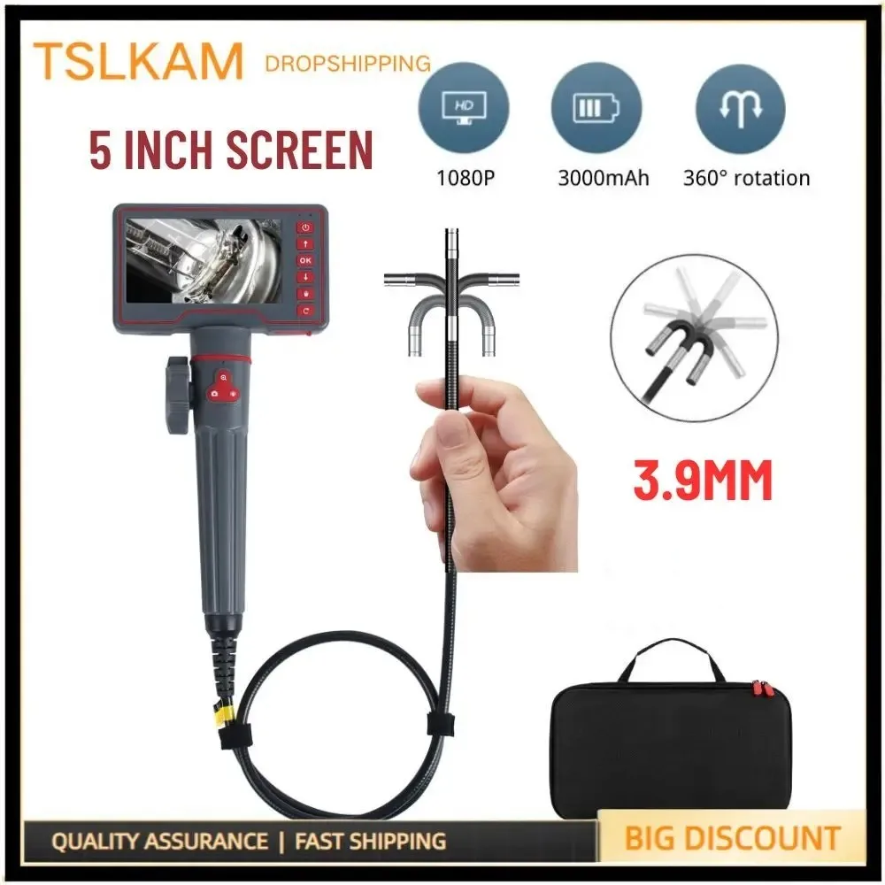 articulando o endoscopio para a inspecao do esgoto do carro endoscopio industrial direcao 360 1080p na tela 1080p 01