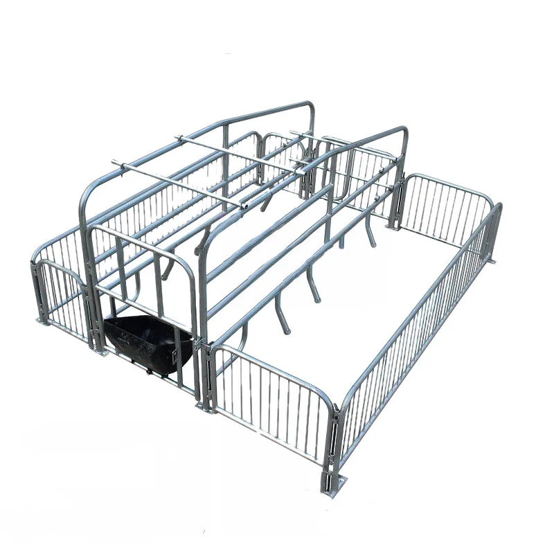 Selling Made in China Hot Dip Galvanized Pig Cage Pig Limit bar Pig Cages
