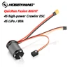 Hobbywing-ブラシレスセンサーモーター,esc統合1/8 rcカー,ロッククローラー,パワーシステム,quicrunフュージョン8ight,2 in 1,80a,2300kv 1