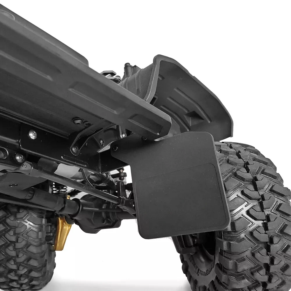 Metal Rubber Mud Guard Mudguard Fender for 1/10 RC Crawler Car Traxxas TRX-4 Defender TRX4 Bronco Accessories