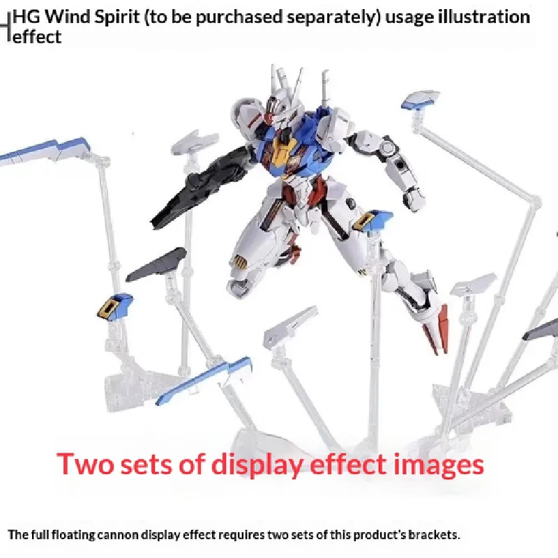 Ddb Funnel Wea Display Stand For Hg 1/144 Fm 1/100 Mobile Suit Model Witch Hg1/144 Fm1/100 Floating Cannon Weapon Display Stand view 5