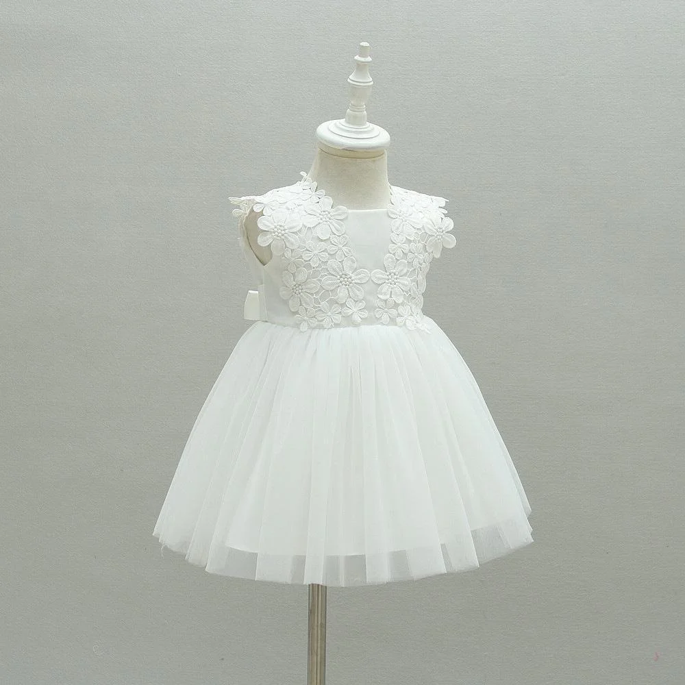 Newborn Girls Summer Baby Girl Dress Party and Wedding Christmas Baptism 1st Christening Birthday Frocks Lace Gown