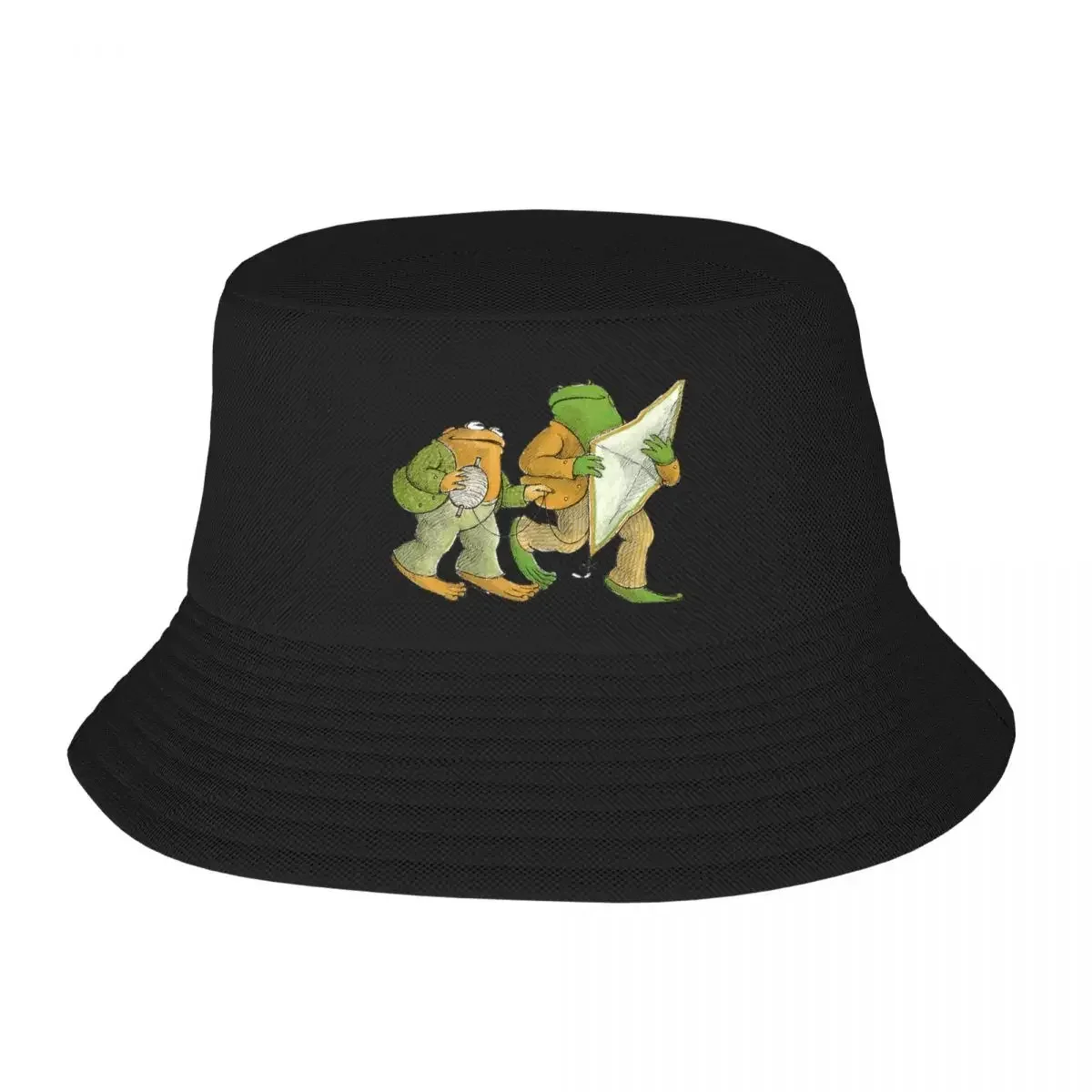 Frog And Toad Fly A Kite Bucket Hat Panama For Man Woman Bob Hats Fashion Fisherman Hats Summer Beach Fishing Unisex Caps