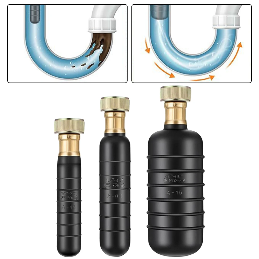 

3-piece Drain Cleaner Rubber Drain Liner Set For Bathroom Sinks And Pools Efficiently Removes Clogs