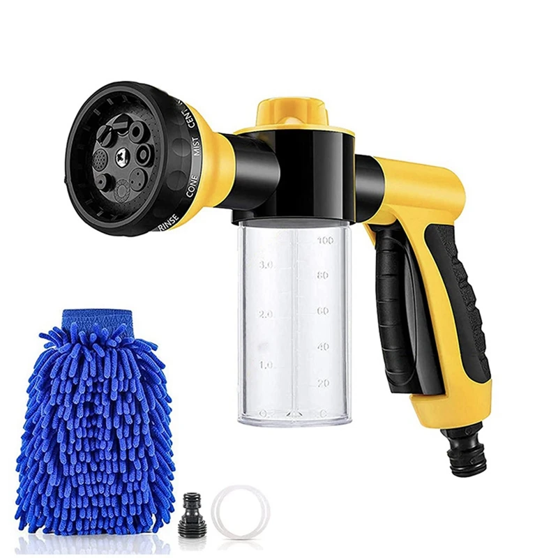 

Portable Auto Foam Lance Water High Pressure Nozzle Jet Car Washer Sprayer Cleaning Tool Automobiles Wash Tool