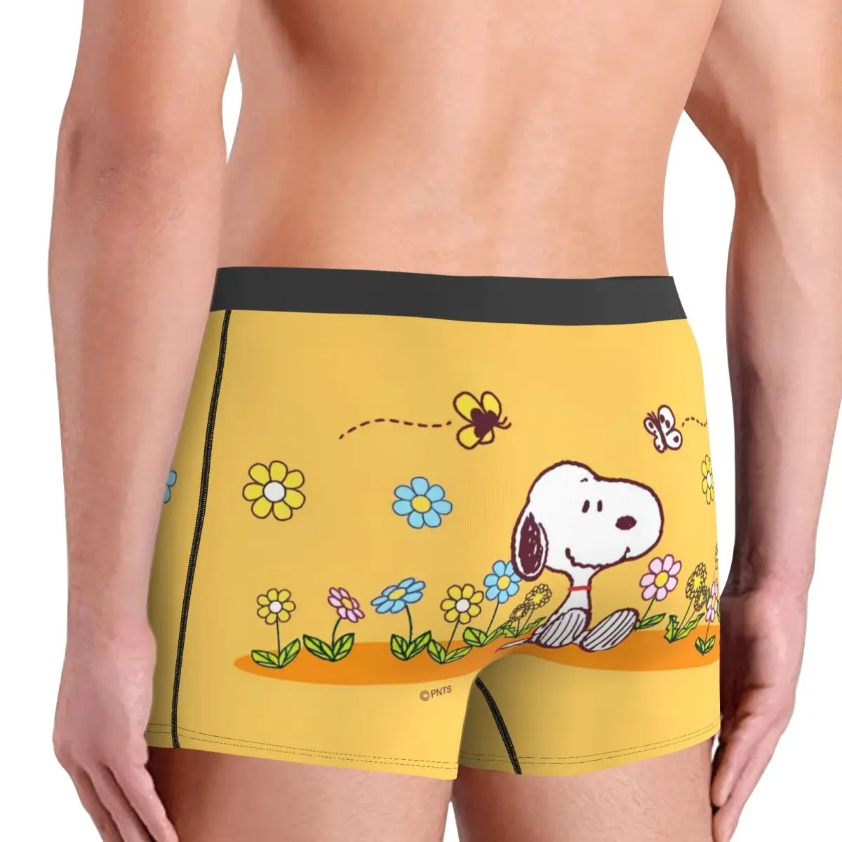 Snoopys กางเกงขาสั้นกางเกงในชุดชั้นในขายร้อนผู้ชาย Boxershorts ตลก Custom Oversize Underpants