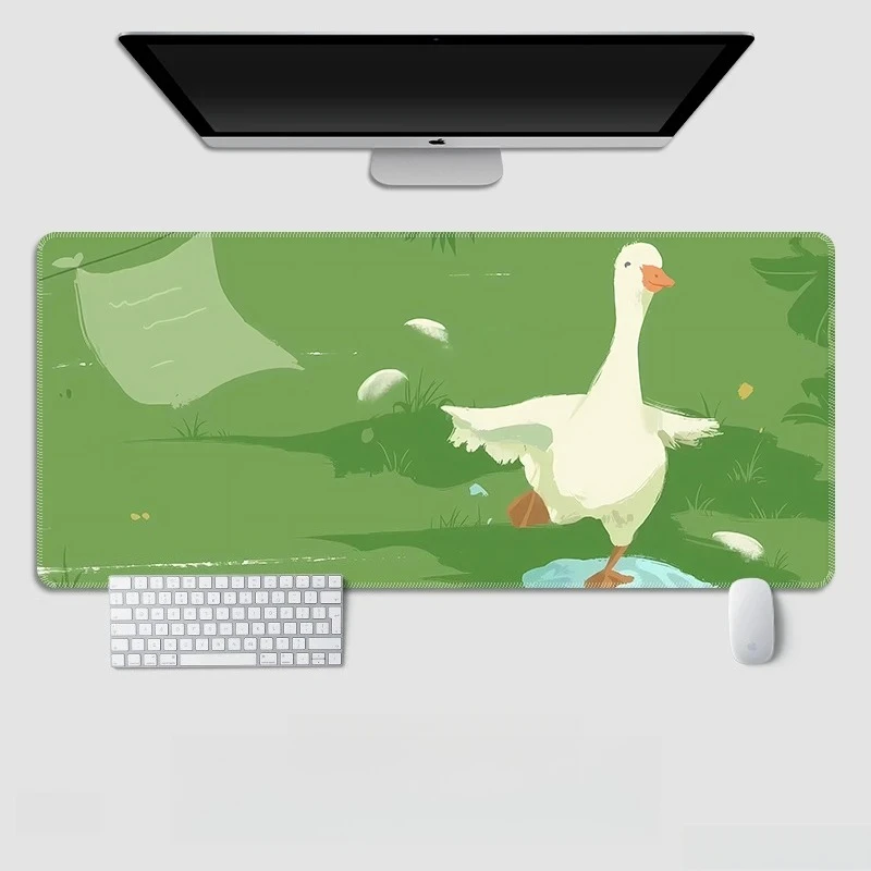 

Summer Green Fresh Mouse Pad Large Rubber Base Anti-slip PC Desk Accessories Mousepad for Office & Gamer Keyboard Mats Decor Mat