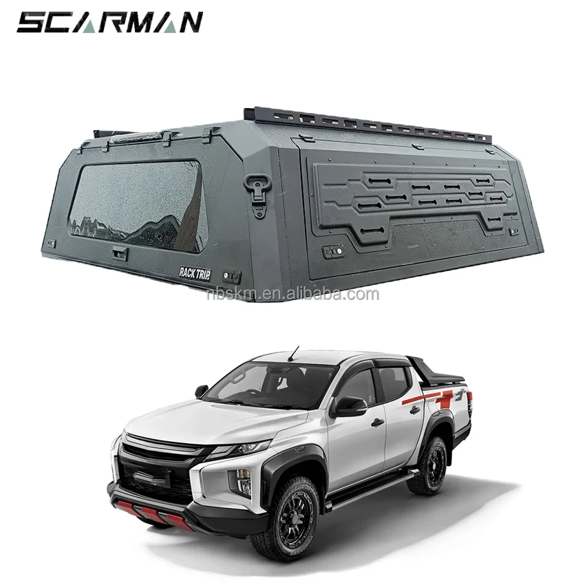 

5,7-футовый трехдверный навес из марганцевой стали с высокой крышкой, навес для пикапа для RAM 1500, модификация пикапа с кабиной Crew, часть