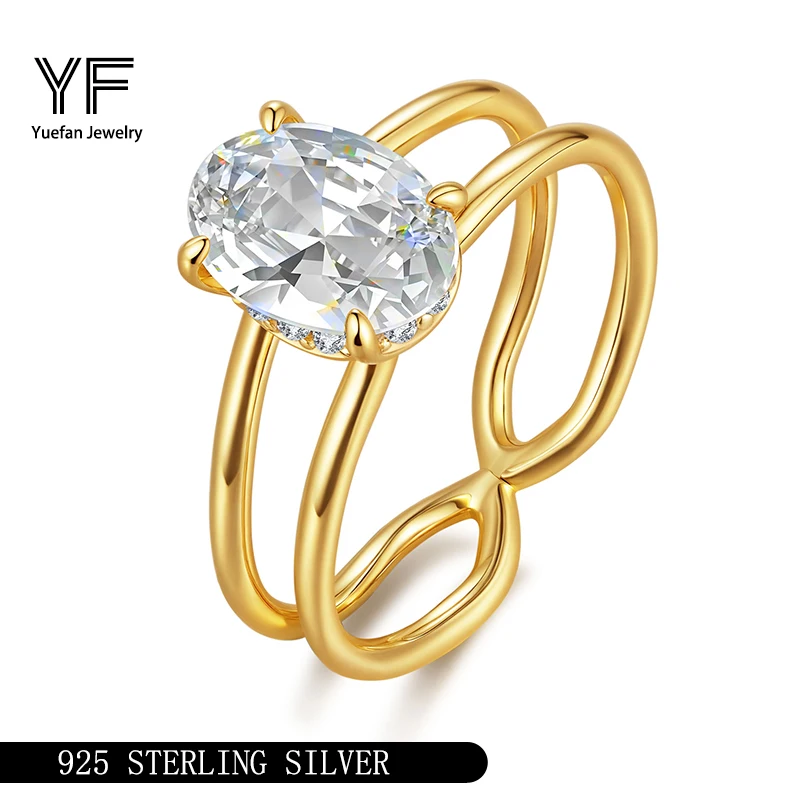 

S925 Silver Moissanite Igeon Egg Ring 1.3CT D VVS1 Certified Hip Hop Style Jewelry Personalized rings Valentine's Day Gift