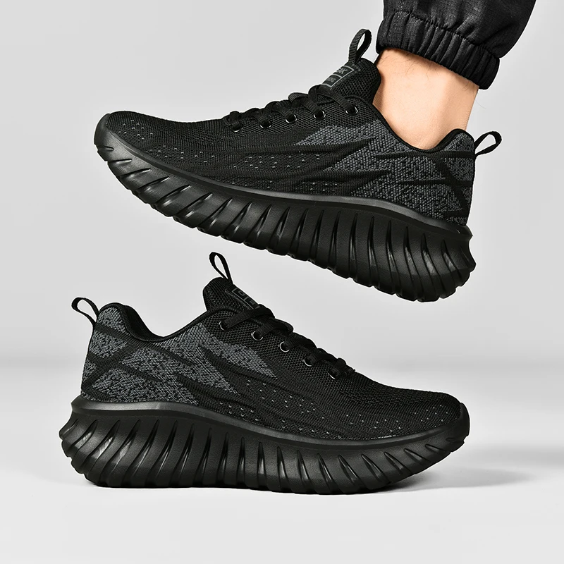 

Men's New Casual Sports Shoes Non‑Slip Wear‑Resistant Jogging Shoes Breathable Lightweight Mesh Shoes Plus Size Men's Sneakers