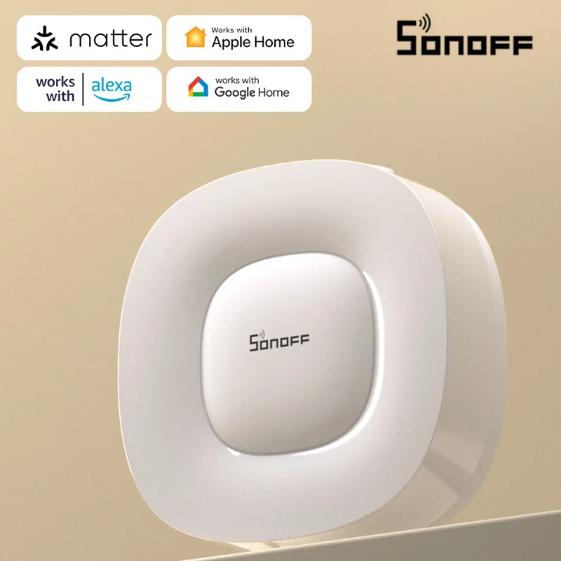 

SONOFF ZBBridge-U Gateway Zigbee 3.0 Matter Bridge Ultra Smart Home Security Scene Gateway eWeLink Works with Alexa Google Home
