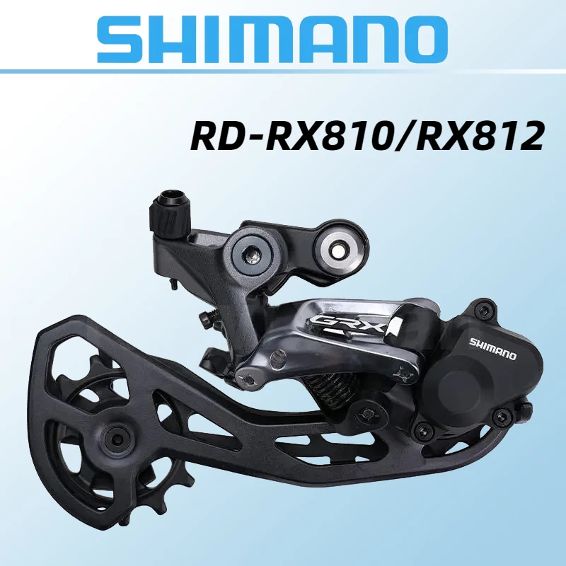 

Задний переключатель передач SHIMANO GRX RD-RX812, 11 скоростей, SHIMANO SHADOW RD + для гравия, дорожного велосипеда 11 S, велосипедные аксессуары