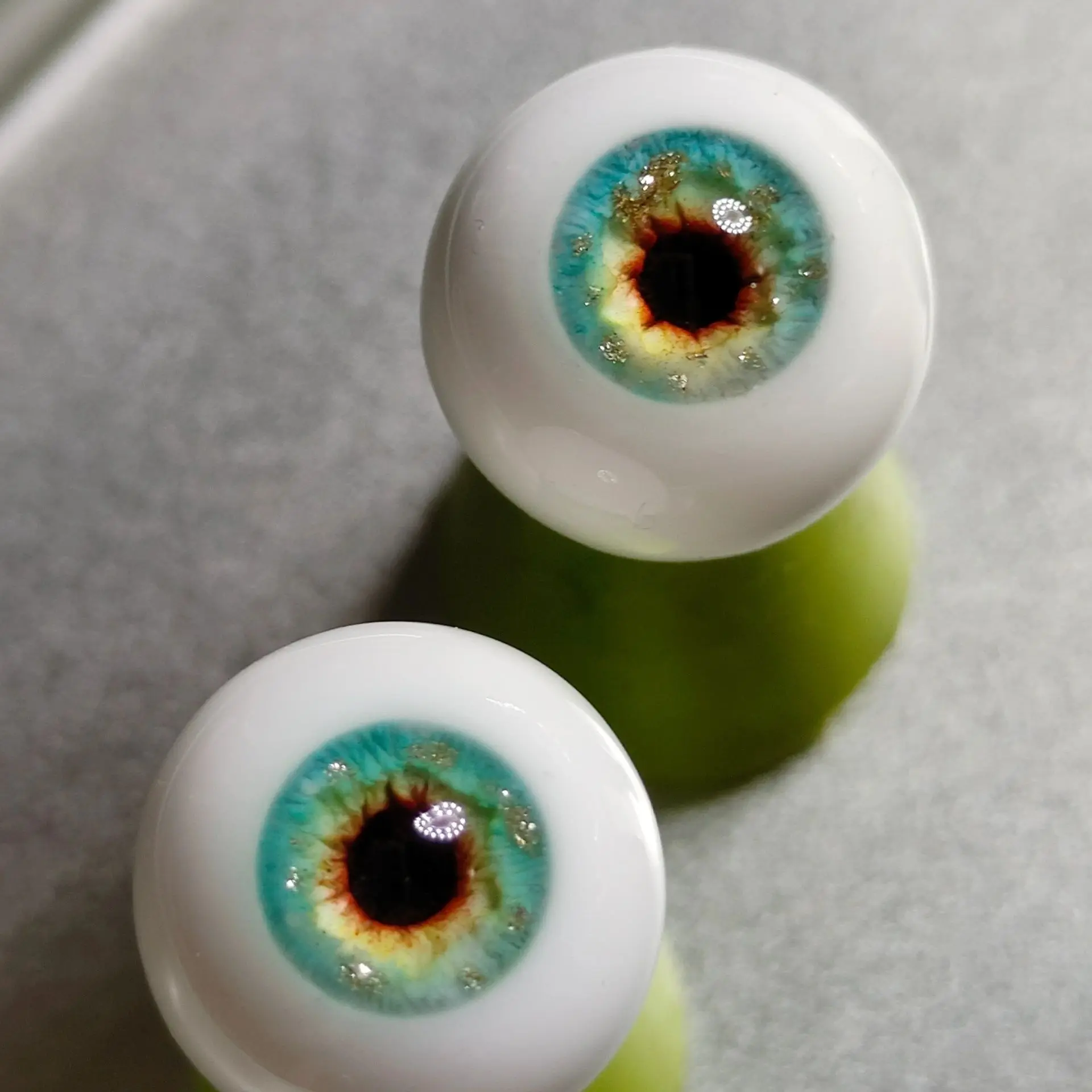 

New Doll Eyes Plaster Eyeball 12mm,14mm,16mm for Bjd Doll Diy Girl Toys Dress Up Fashion Doll Accessories Gift