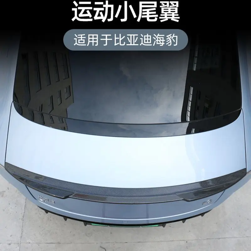 

Car Style Rear Spoilers Suit For BYD Atto 4 Seal 2022 + Tail Wind Wing Trim Moulding Protector Decoration Accessories Sticker