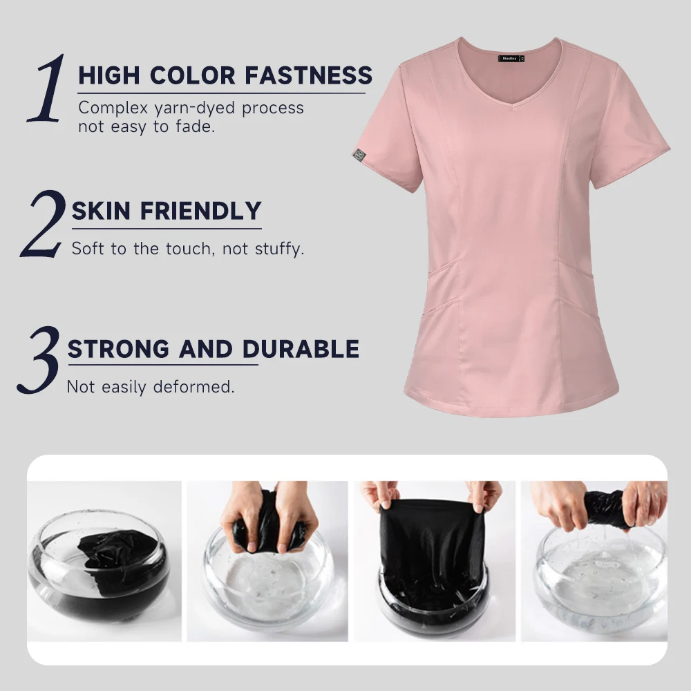 Medizinische Peelings Set Frauen Stretch Arbeits uniformen Easy Fit Peelings Tops Hosen Jogger Set Krankenhaus Krankens ch wester Uniform Zahnarzt Overalls xxl