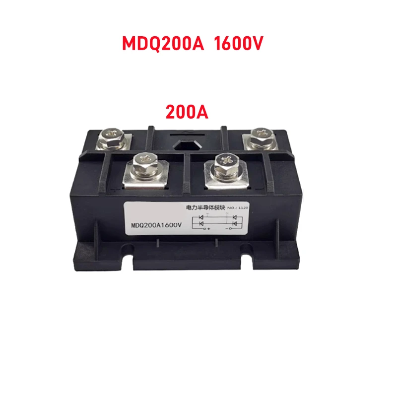 Original and brand new Single-phase rectifier bridge module MDQ30A to500A 1600V MDQ100A-16 MDQ250A 500A-16 High-power DC300A-16