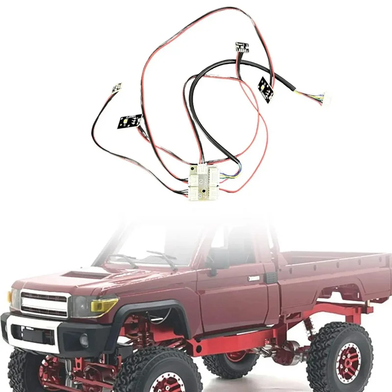 أنيق-RC ضوء الربط مجموعة RC سيارة بدوره ضوء ل MN82 1/12 RC سيارة لتقوم بها بنفسك اكسسوارات سيارة ضوء الربط مجموعة