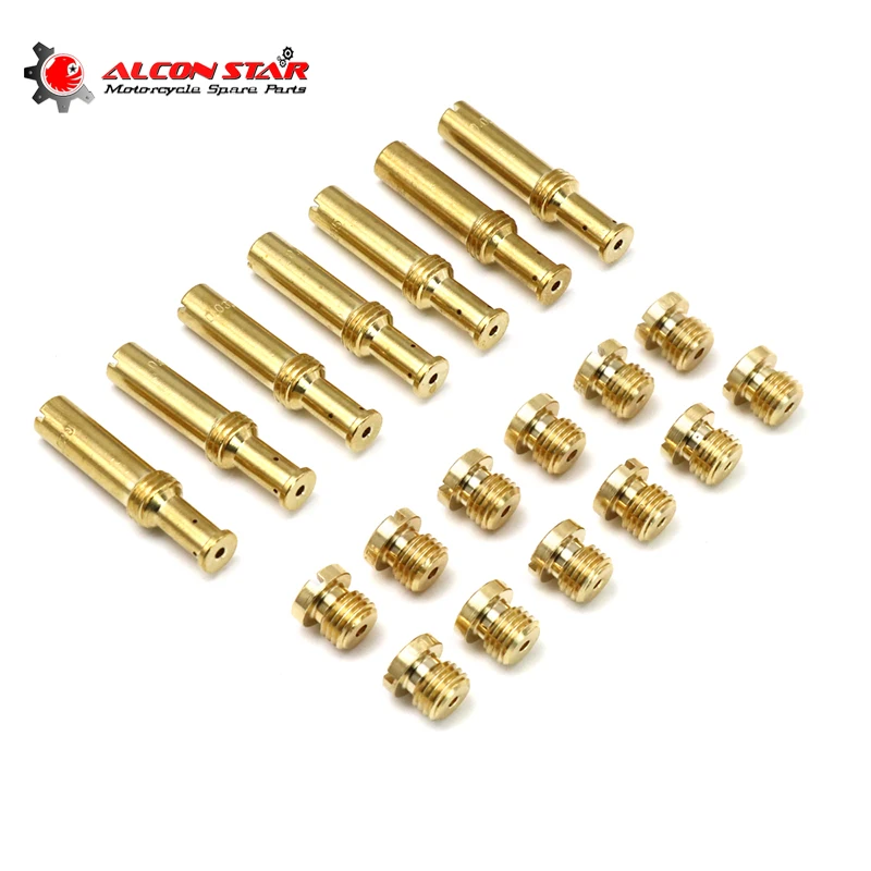 

Alconstar-Motorcycle Carburetor Main Jet Slow Jet For S&S B E G Carburetors 35‑0995 Copper Carburetor Main Intermediate Jets