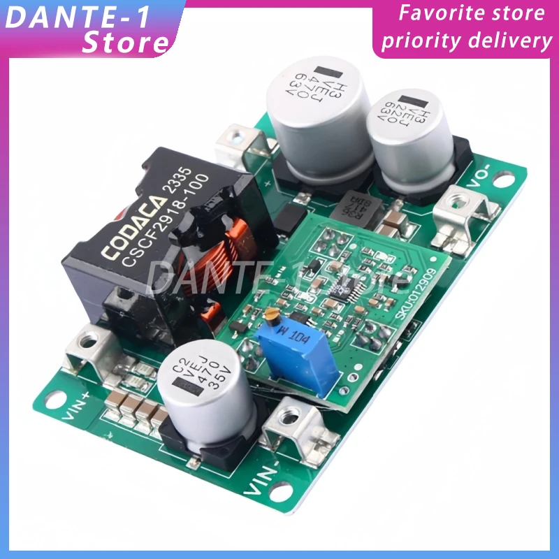 

DC-DC boost power module 750W high power adjustable boost board input 5-32V/18A output 12-52V