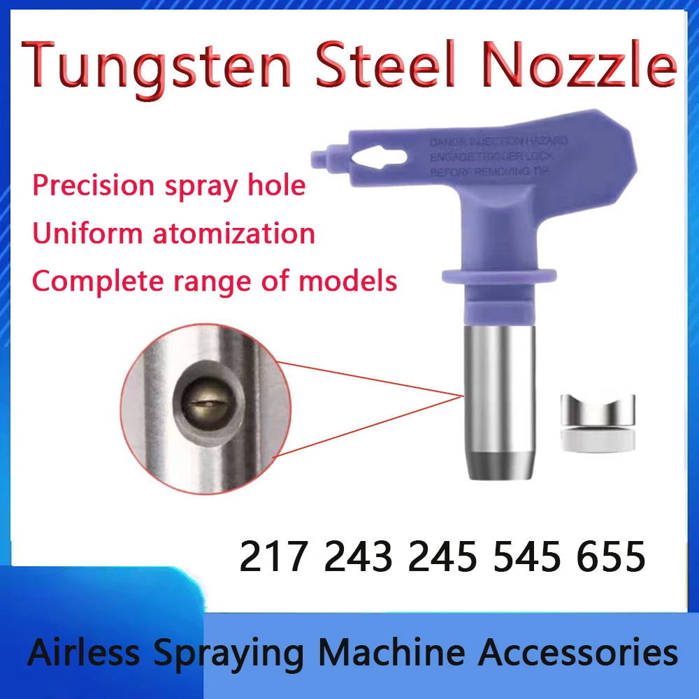 

Paint Latex Paint Coating Putty Airless Spraying Machine Accessories Nozzle Spray Gun Nozzle High Pressure Spray Gun Nozzle ﻿