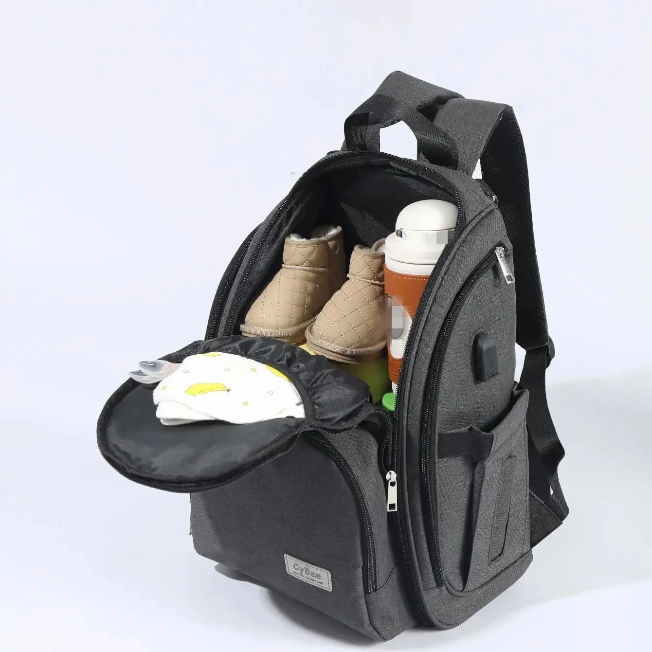 Diaper Bag Mummy Backpack Large Capacity Bag Mom Baby Multi-function Waterproof Outdoor Travel Diaper Bags For Baby Care