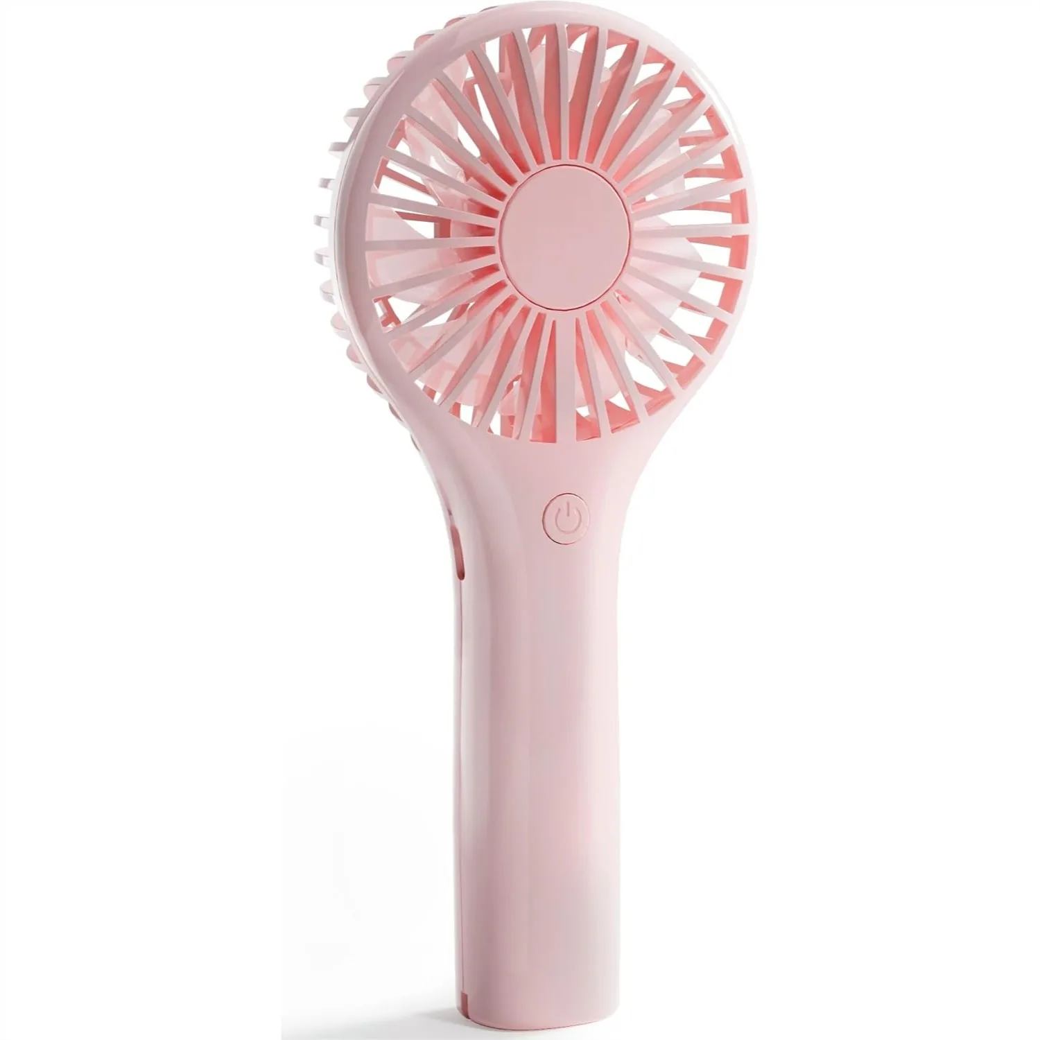 

Mini Handheld Fan with 3 Speeds, USB Rechargeable, Portable for Travel, Outdoor, Home, Pink