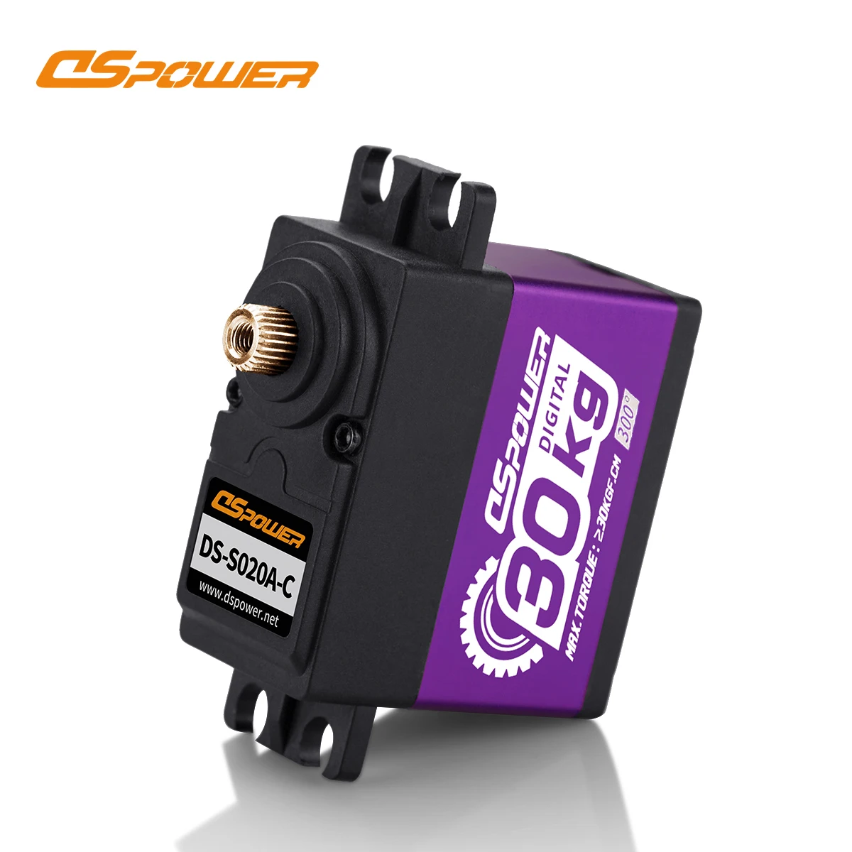 DSpower 30 كجم ميتال جير مقاوم للماء عزم دوران عالي محرك أجهزة رقمية 300 °   6.0 ~ 7.4 فولت لـ 1/8 1/10 RC سيارة روبوت قارب هليكوبتر جزء
