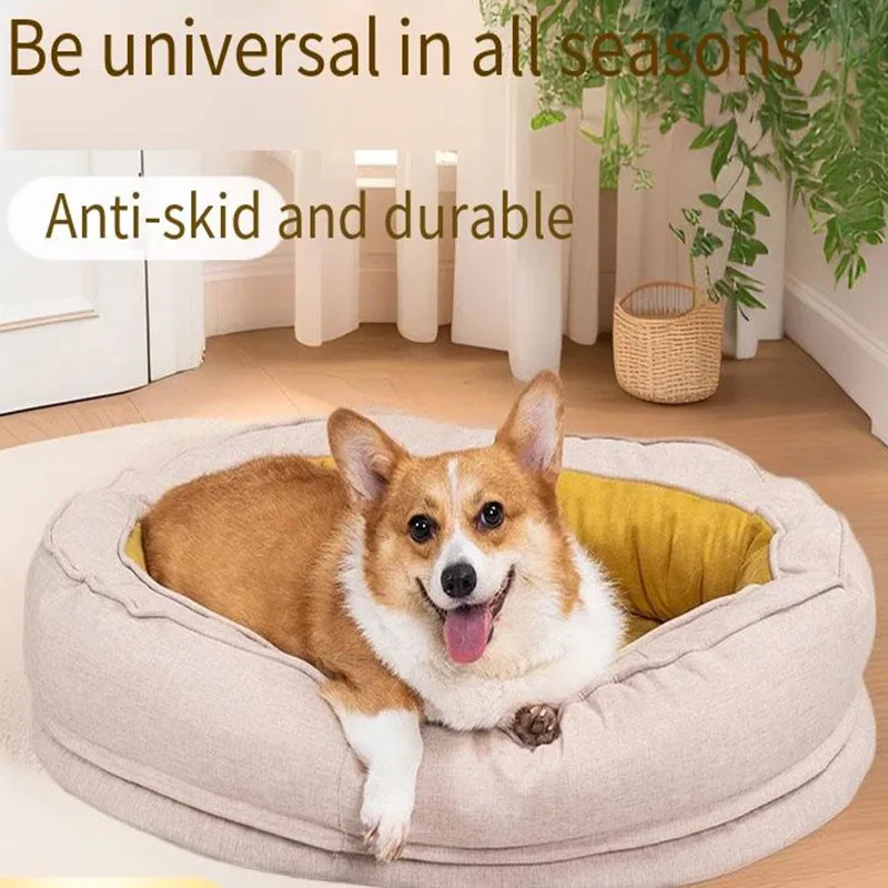 

Pet Comfortable Warm Cat Bed Warm Thickened Cat Bed Kitten Cushions Dog Houses Cat Dog Sleeping Nest Pet Mattress dog cat bed
