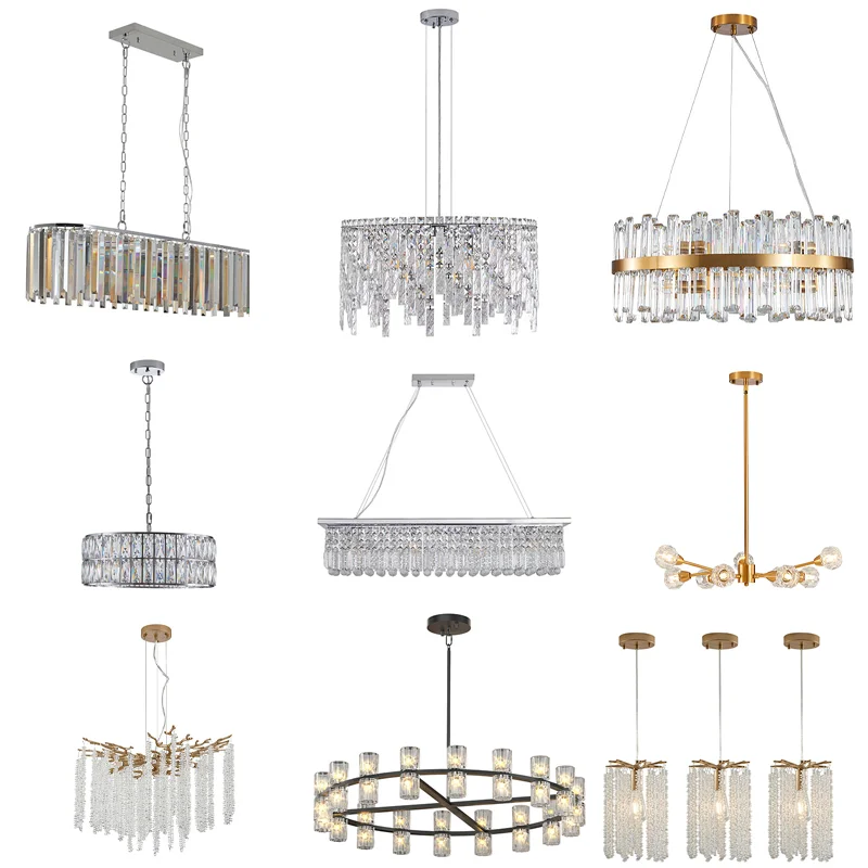 Local Stock in Usa Dropshipping 5-7 Days Modern Home Decor Pendant Light Fixture for Living Room Hotel Restaurant Chandelier